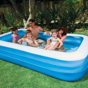 Intex Rectangular Swim Center Family Swimming Pool 58484