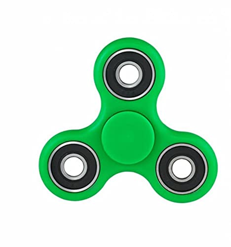 Yellow ultra speed fidget spinning toy.