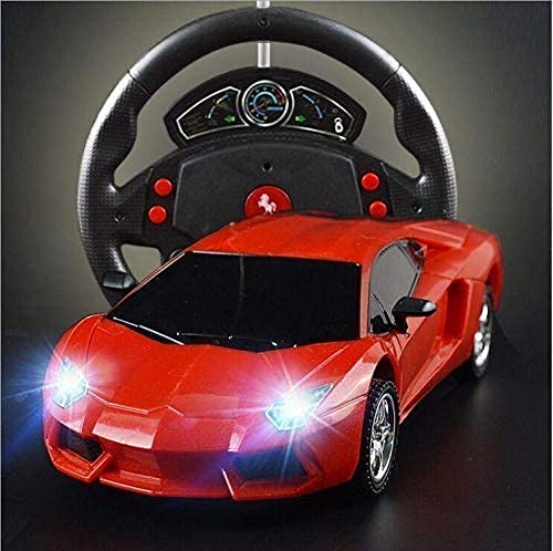 Rechargeable Steering Wheel Remote Control Car 1:24