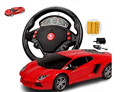 Rechargeable Steering Wheel Remote Control Car 1:24