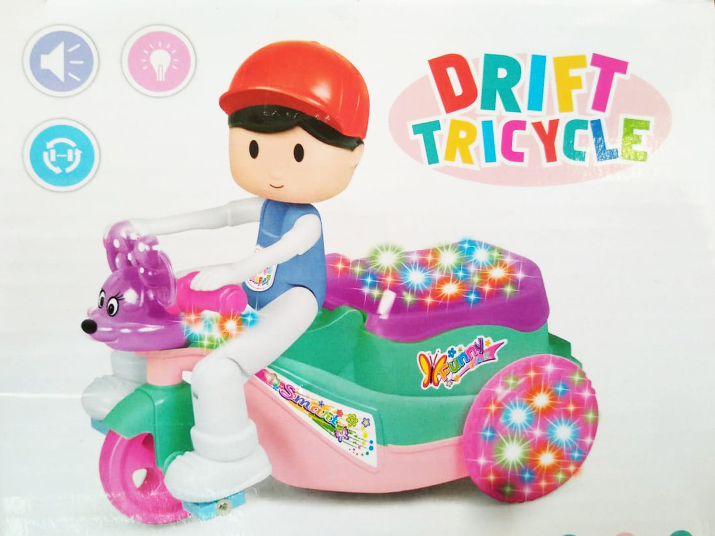 Battery Operated Drift Tricycle Toy