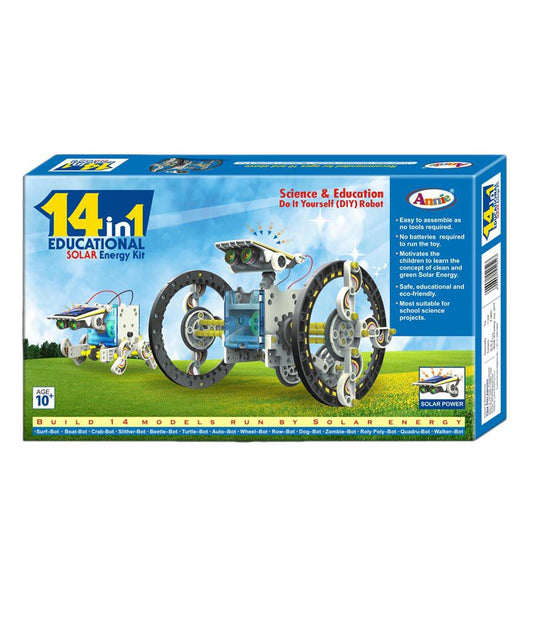 14-in-1 Solar Robot Kit for Kids