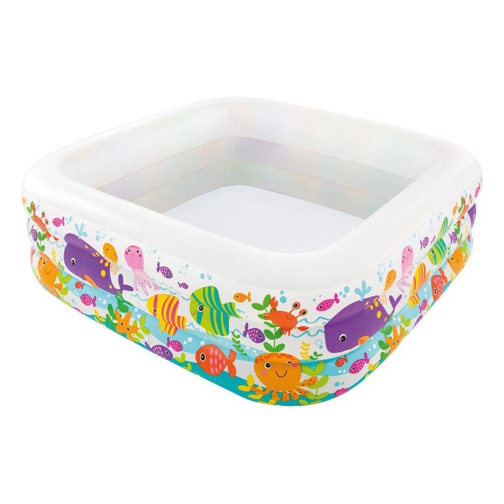 Intex Swim Center Clear view Pool, Multi Color