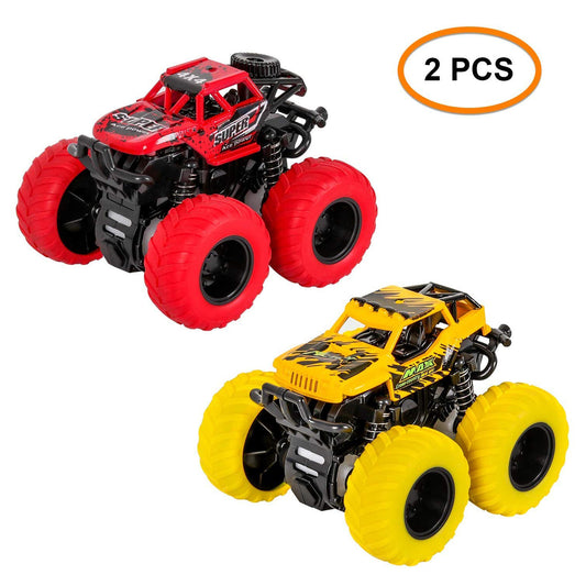 Mini Monster Friction Power Truck Pack of 2