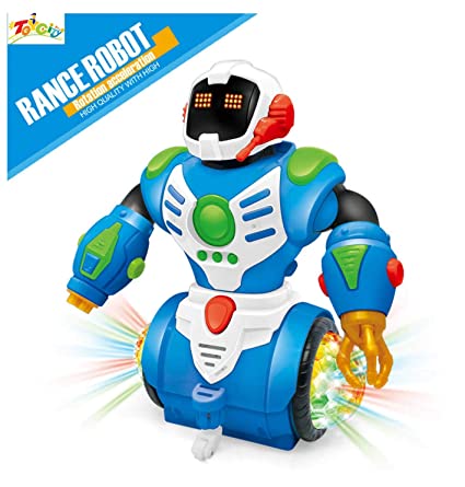 Multicolor Dancing Robot with Music, Lights