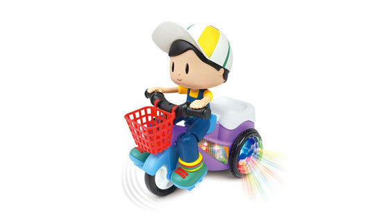 Bump & Go Stunt Tricycle with Lights