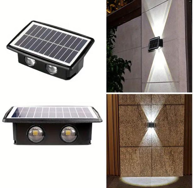 LED RGB Solar Wall light Up And Down (pack of 2)