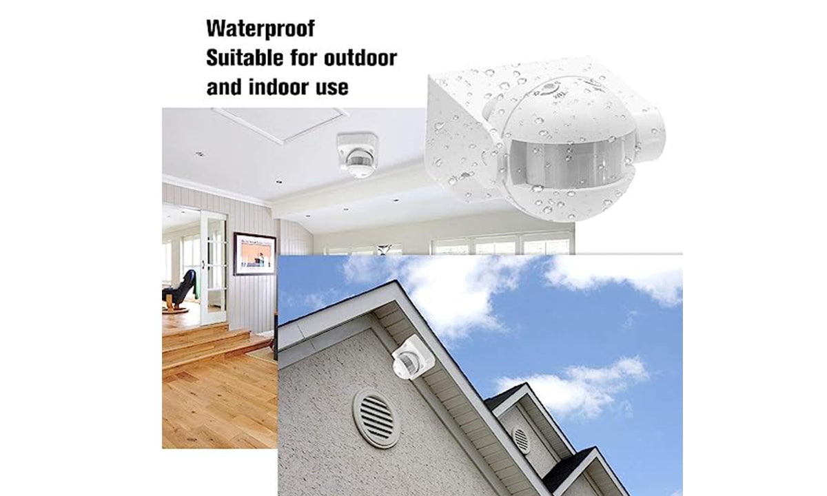 Outdoor Security Motion Sensor Switch IP44  220-240V AC