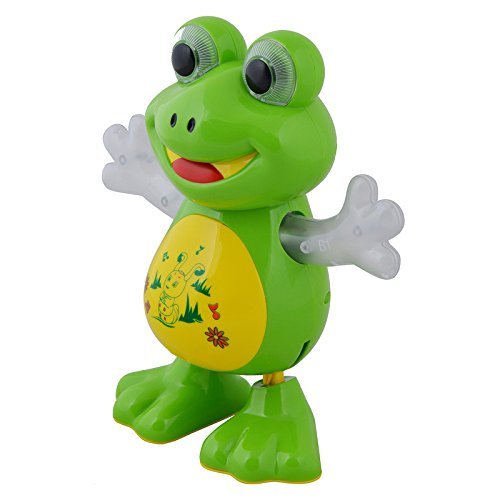 Multicolor Dancing Frog Toy with Lights