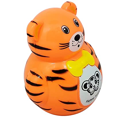 Battery-Operated Baby Tumbler Toy Musical Animal