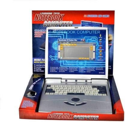 Notebook Computer 22 Activities and Games":  "Kids' fun with 22 games!"