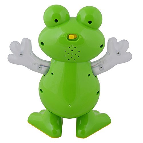 Multicolor Dancing Frog Toy with Lights