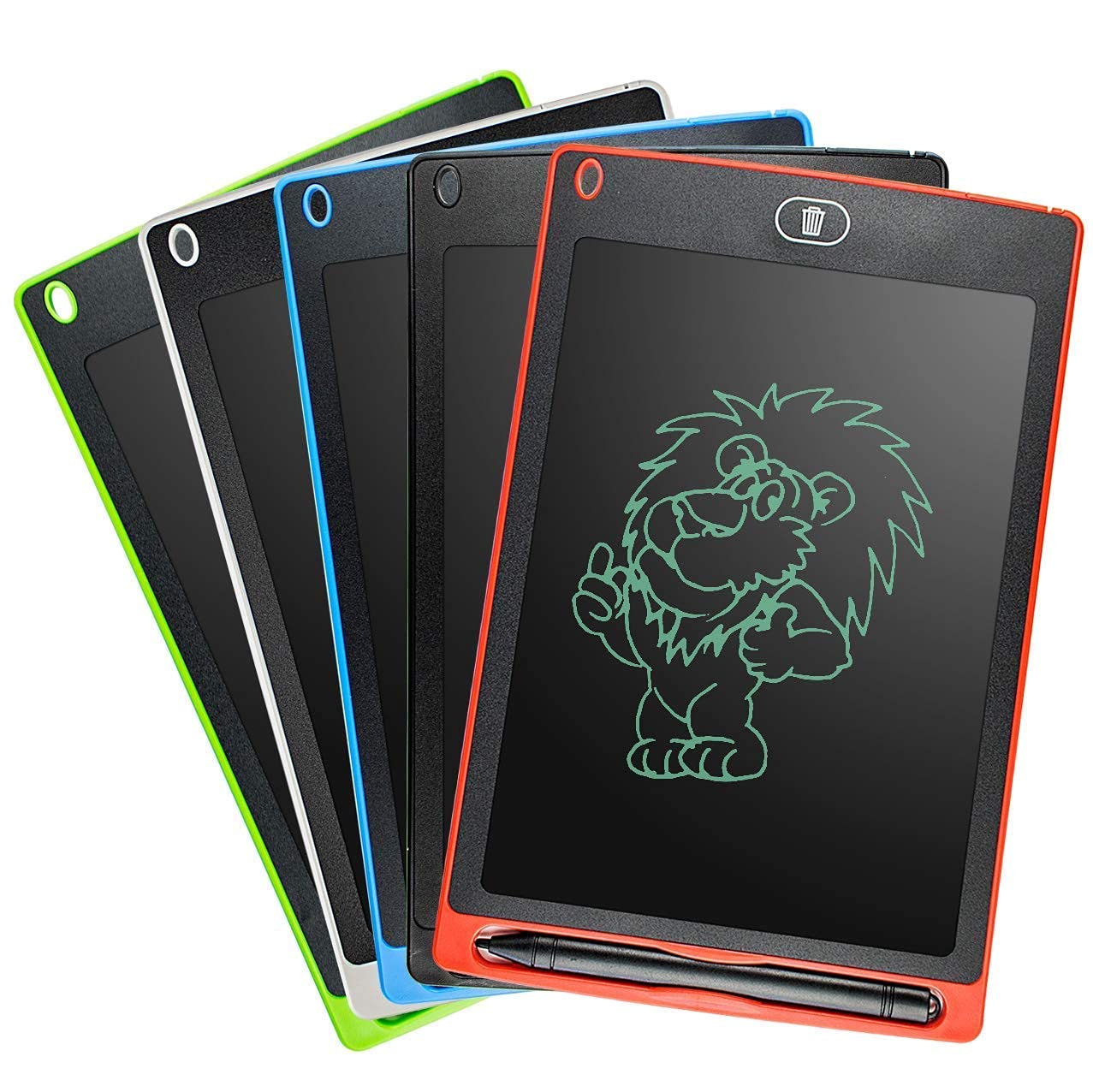 "8.5-inch LCD writing tablet for kids."