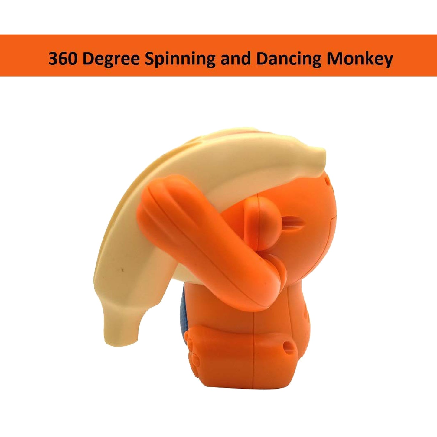 Dancing Rolling Monkey with Music and Lights