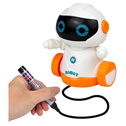 Inductive Line Tracing Robot Toy Set