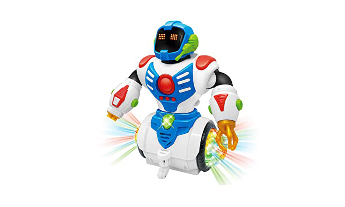 Multicolor Dancing Robot with Music, Lights