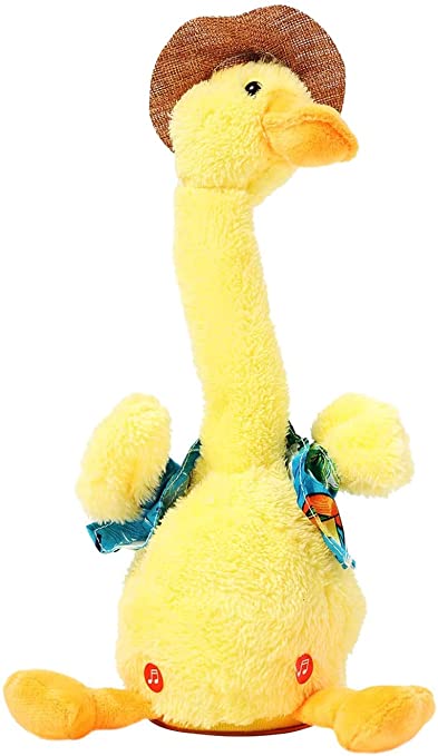 Talking Dancing Duck Plush Toy with Recording