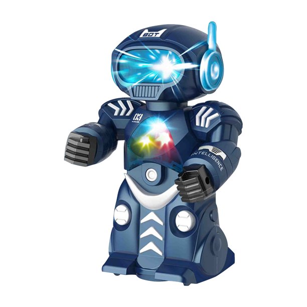 Electric Walking Robot Toy with Light