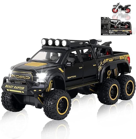 1:24 Scale Die-Cast Metal Off-Road Pickup Truck