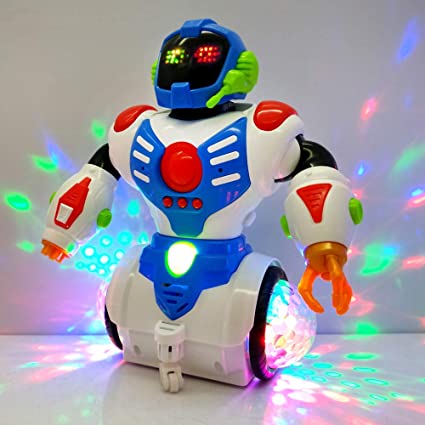 Multicolor Dancing Robot with Music, Lights