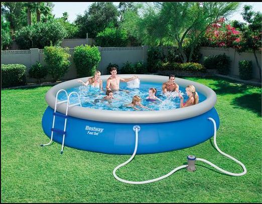 BESTWAY 15ft Metal Frame Pool Set (57316)