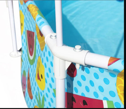 BESTWAY 8ft Metal Splash-In Play Pool (56432)