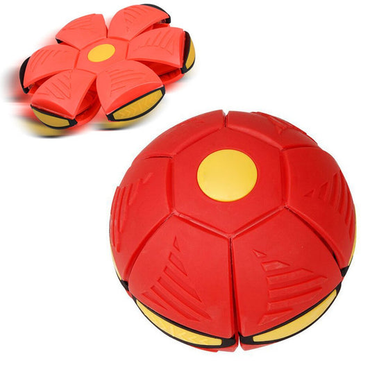 LED Flying Soccer UFO Deformation Football