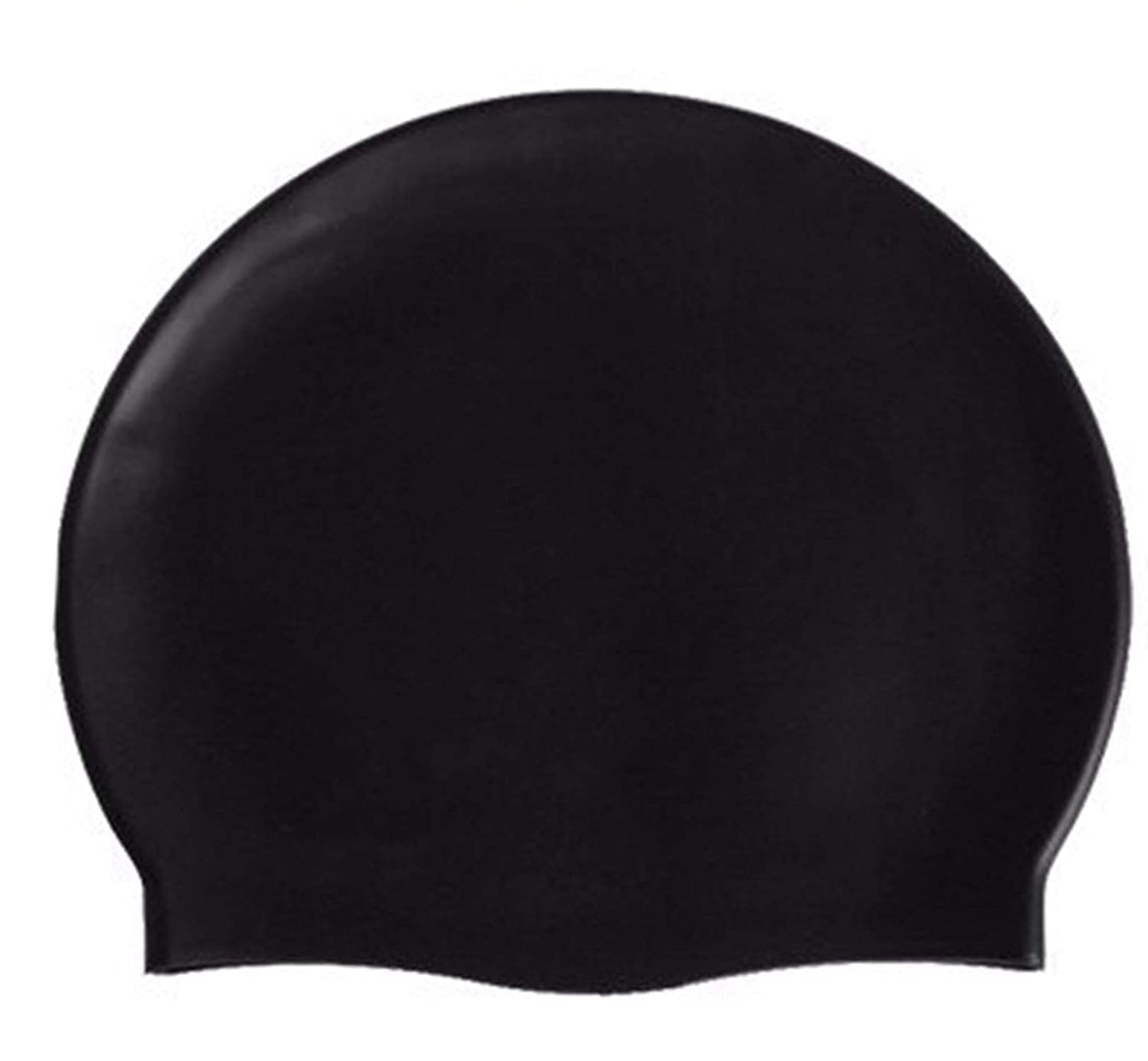 Classic Silicone Adult Swimming Cap (Assorted Colors)