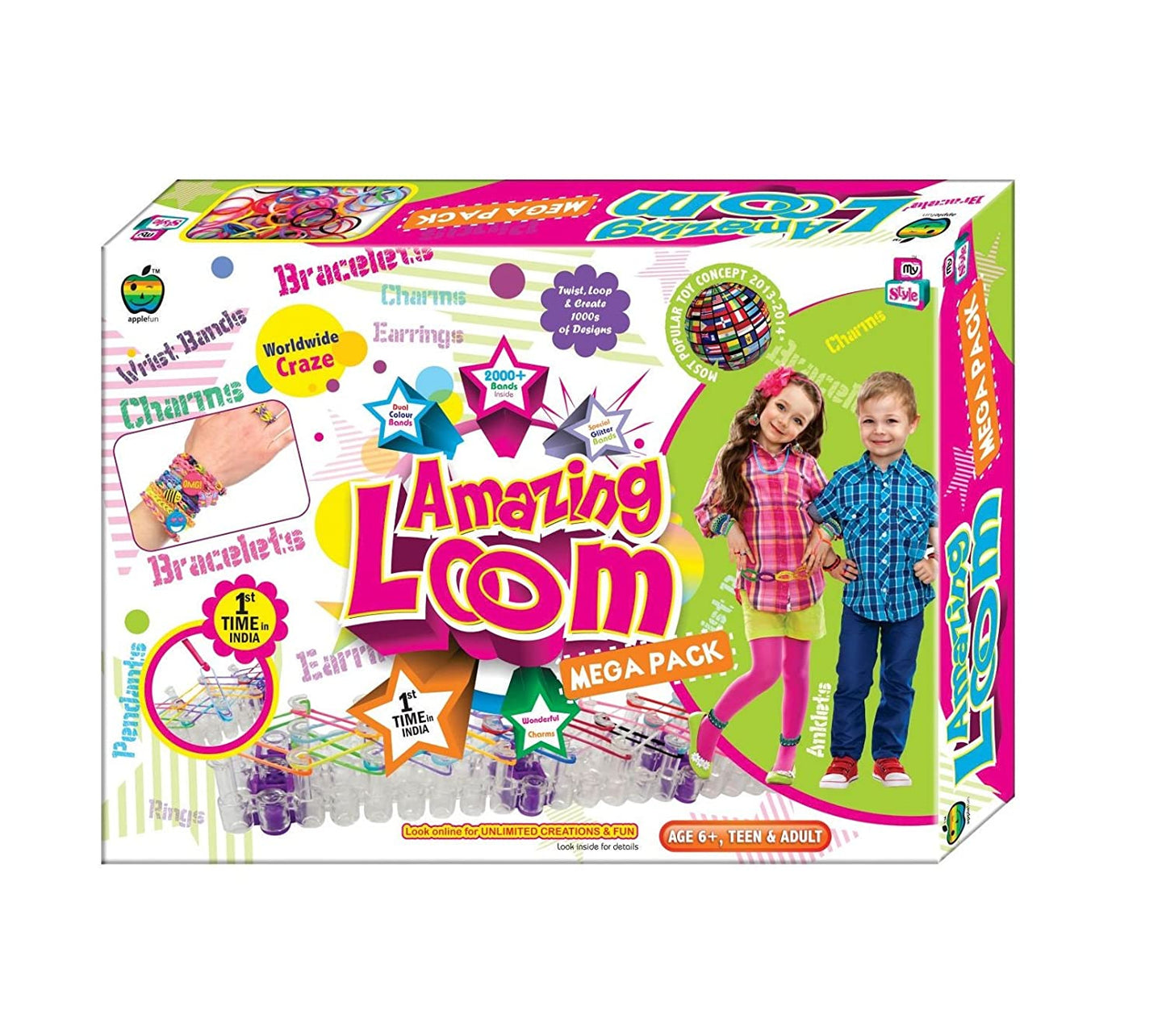 Mega Pack Apple Fun Amazing Loom Bands