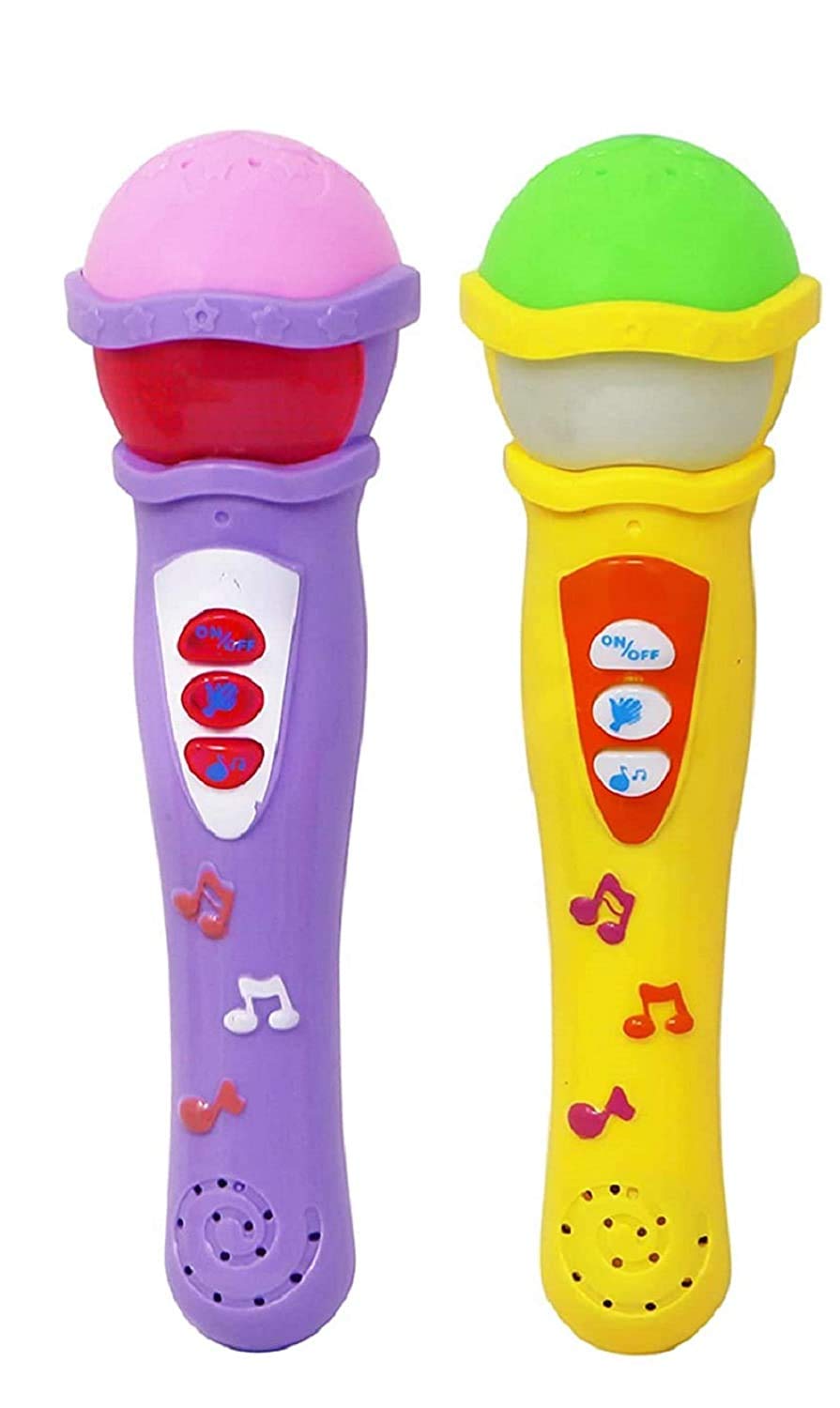 "Musical Microphone Toy with 3D Lights" Pack of 1