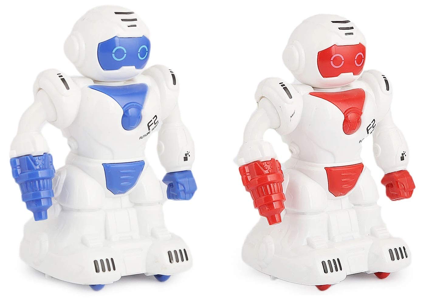 "Pull-Back Robot Toy with Movable Parts"