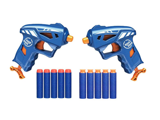 Mini Blaze Storm Pistol Toy Gun with 10 Soft Bullets