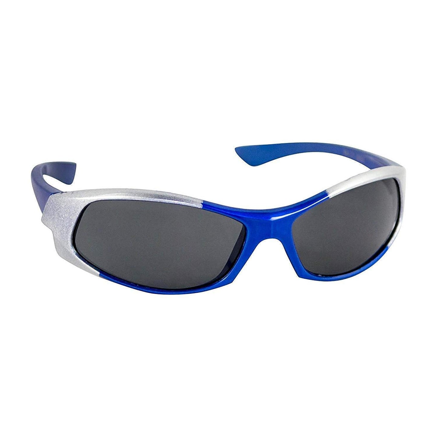 Kid's Goggles Wrap Around Sunglasses (3-6 Years, Blue)