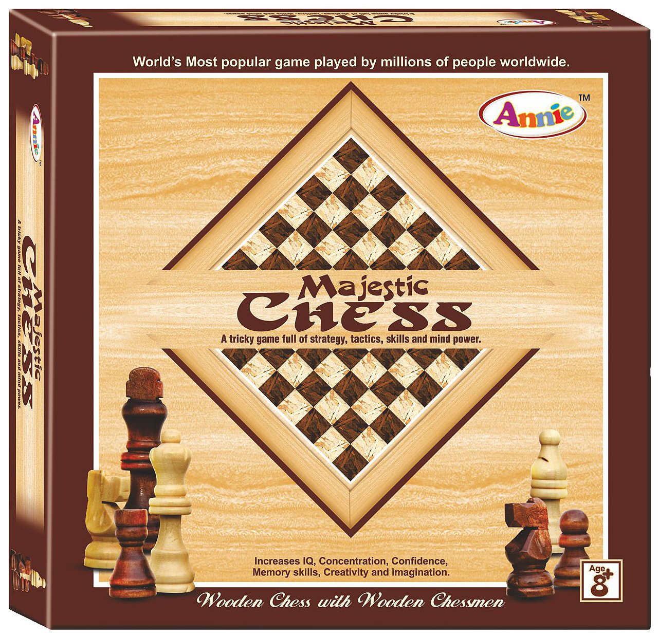 Annie Wooden Majestic Chess