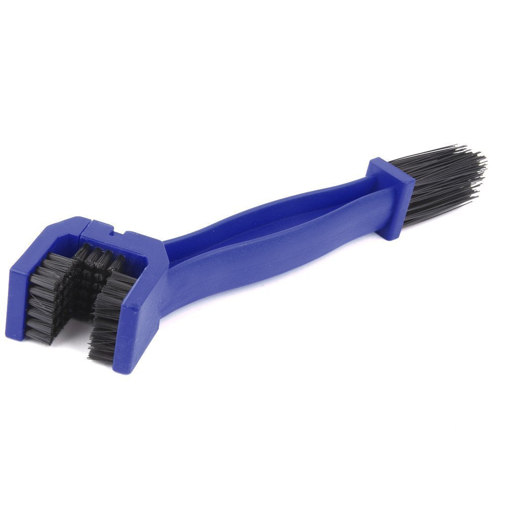 Multipurpose Cycle Motorcycle Bike Chain Cleaner Brush Blue