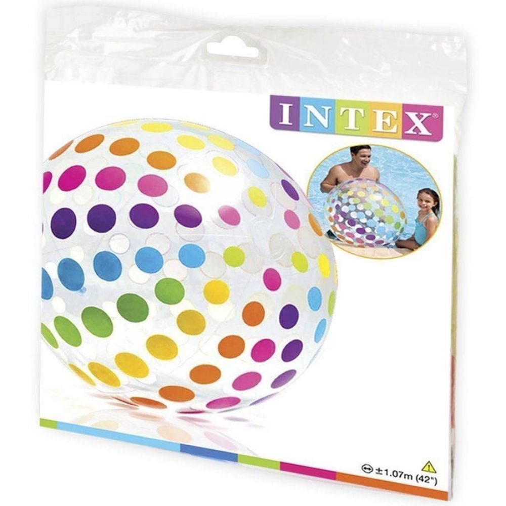 Intex 48" Jumbo Colorful Beach Ball  (1 Piece) (48 Inches)