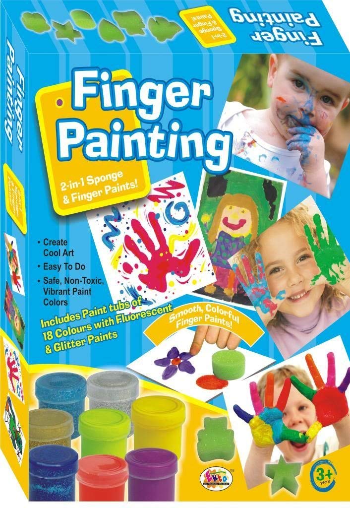 Ekta Finger Painting (Senior) 18 Colors Fun Game