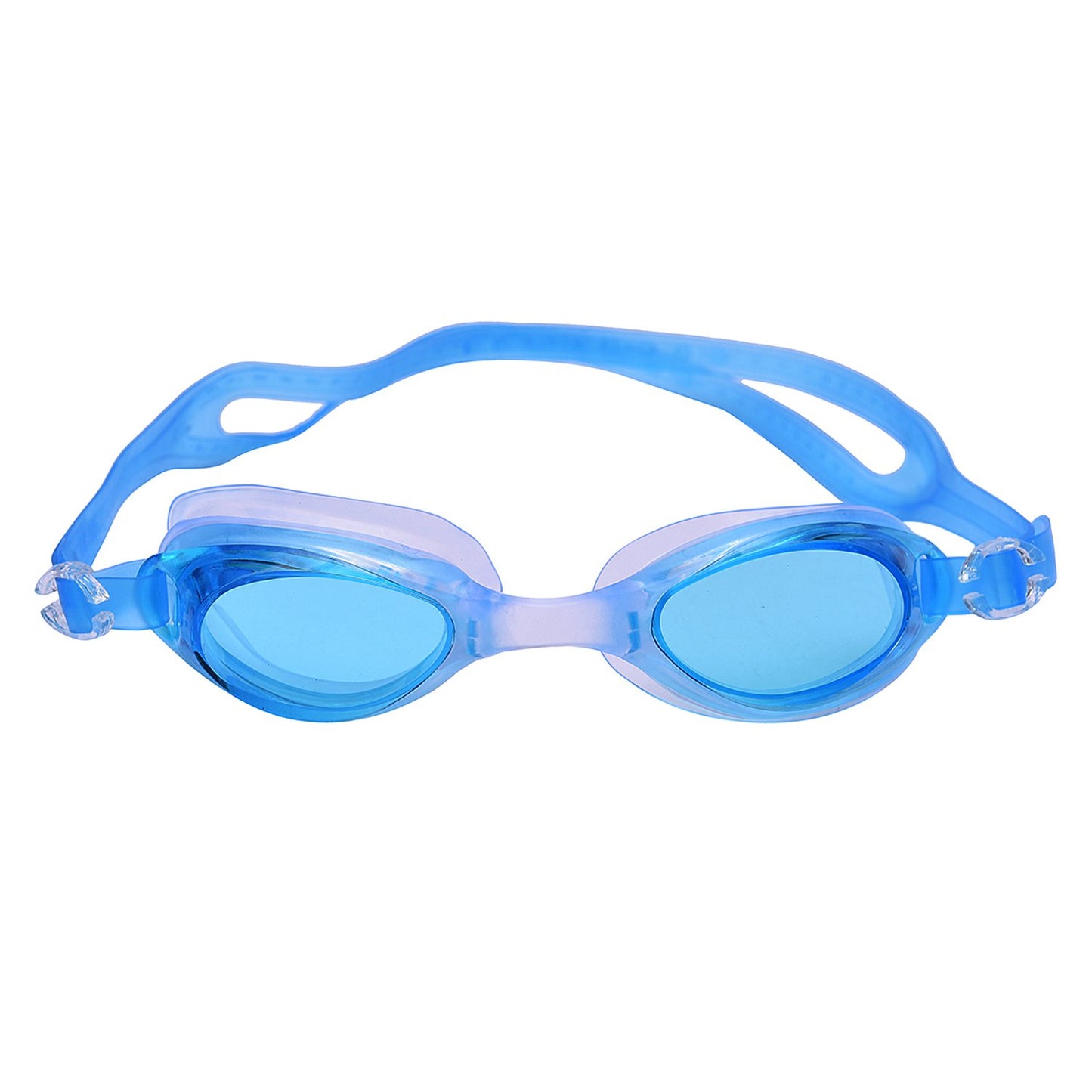 Convertible kids swimming goggles with UV protection.