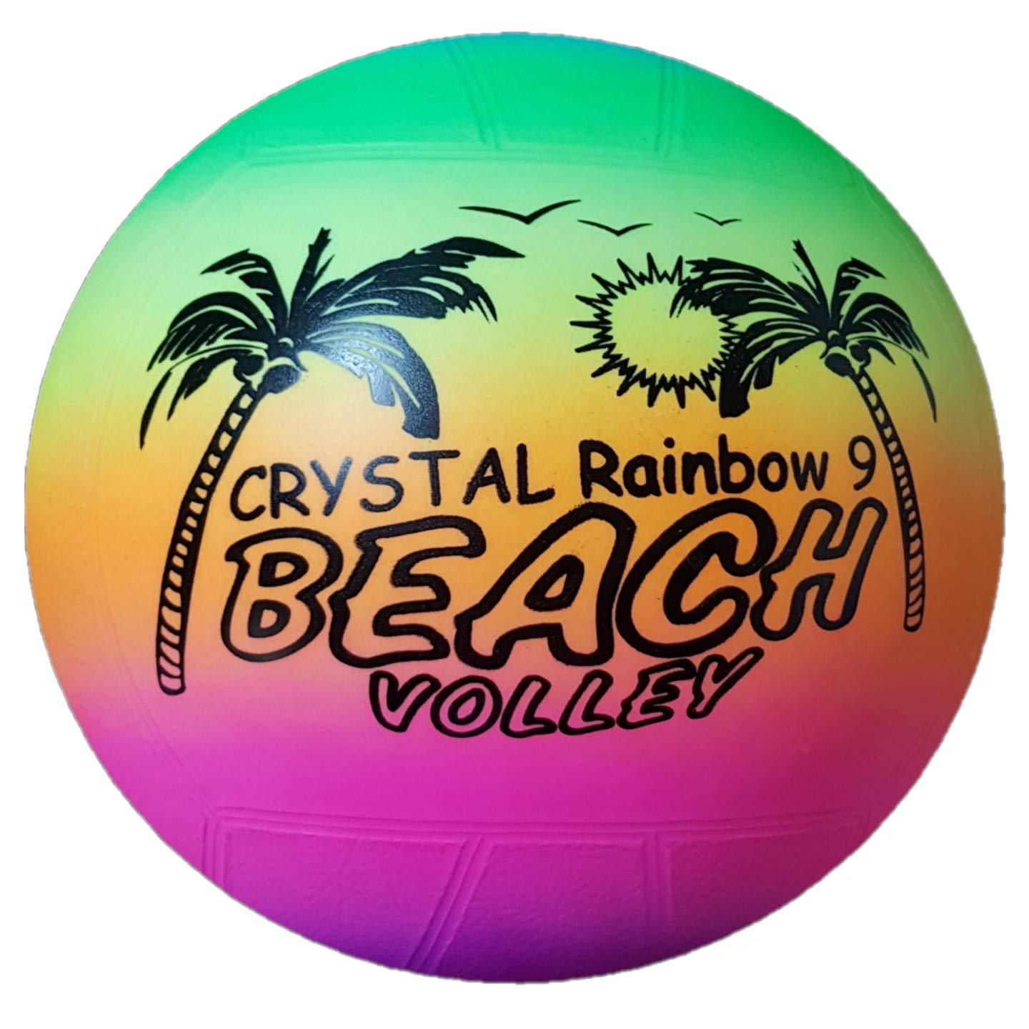 Inflatable Vinyl PVC Ball 20 CM (Set of 2) (Multi-color)