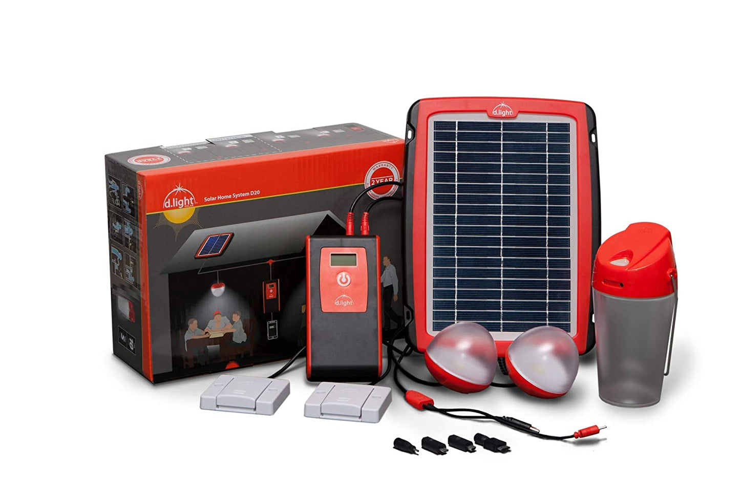 d.light D20 Solar Rechargeable Lantern System