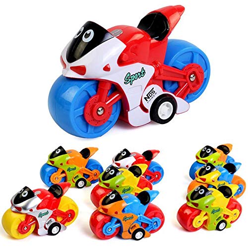 Friction-Powered Dazzling Motorcycle Toy for Kids