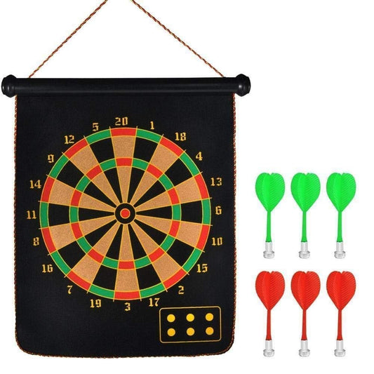 Double Sided 12-Inch Magnet Dart Board