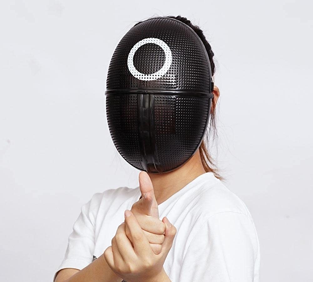 Squid Game Face Mask for Kids and Adults