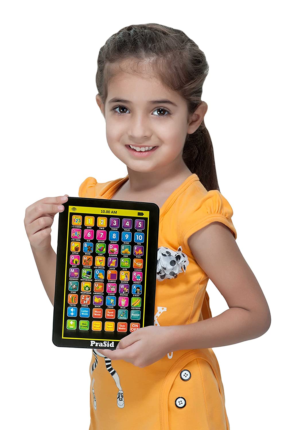 Prasid Mini My Pad English Learning Tablet for kids (Multicolor)