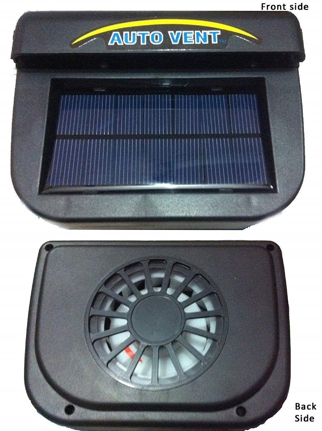 Solar-Powered Car Ventilation Cooler Fan