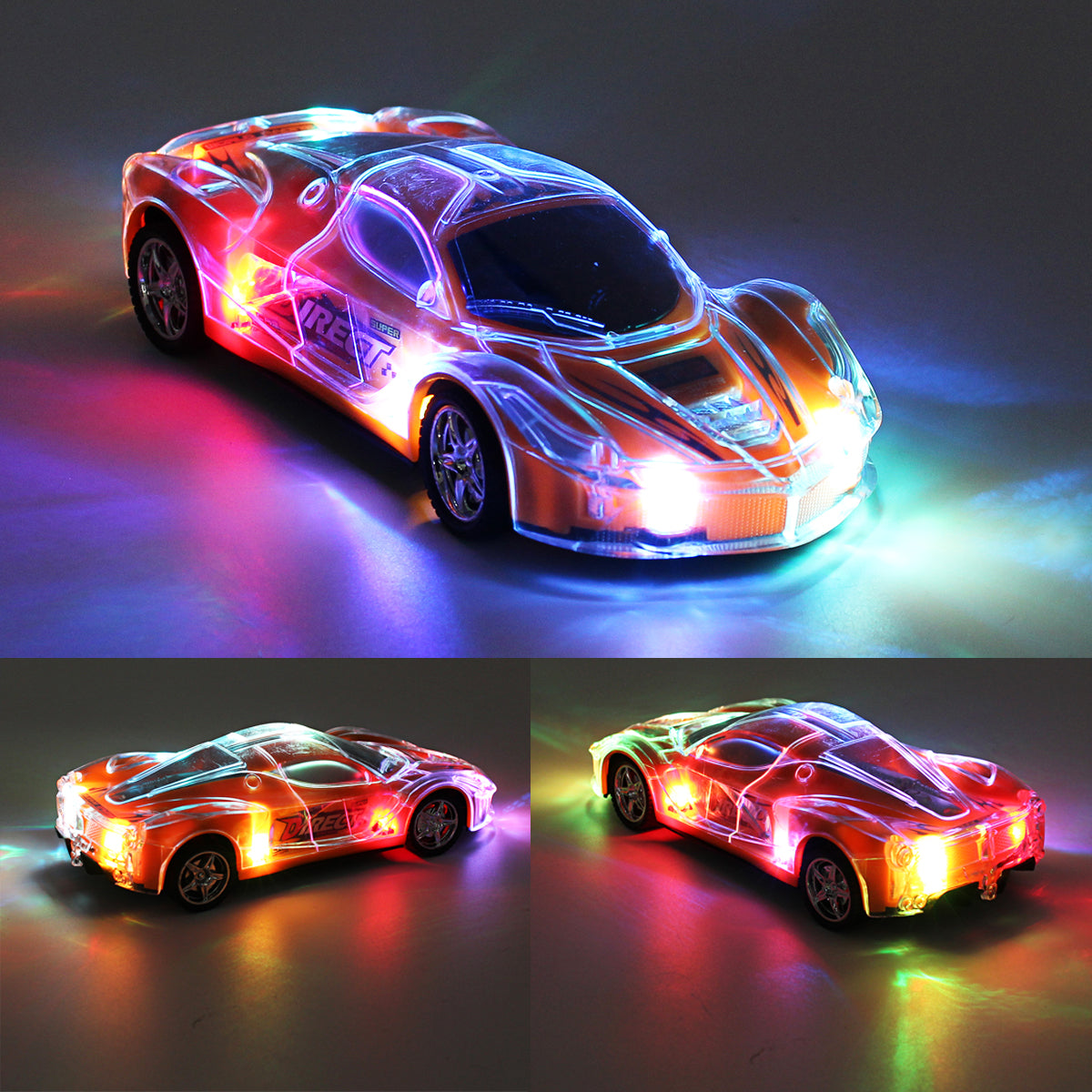 3D Light Car Toy with Music