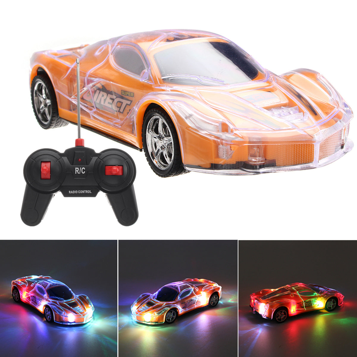 3D Light Car Toy with Music