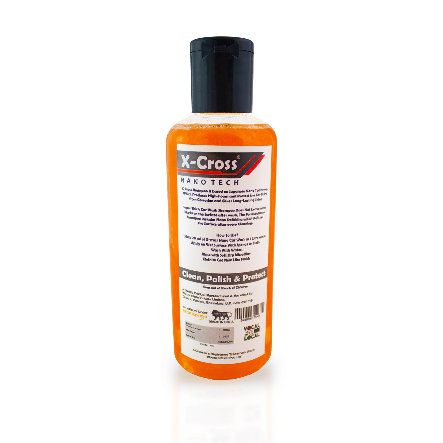 XCROSS NANOTECH CAR WASH Shampoo Gel