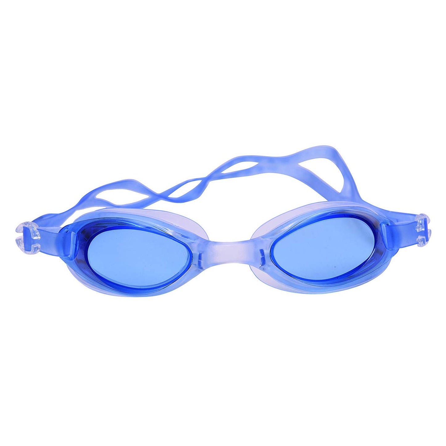 Convertible kids swimming goggles with UV protection.