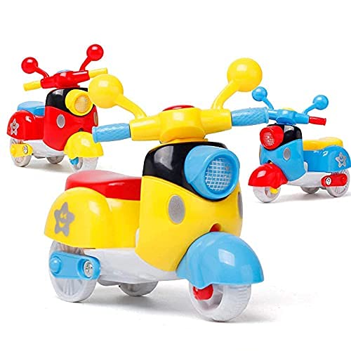 Mini Cartoon Scooter Friction Toy for Kids (Set of 1)